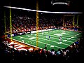 Arena-Football-Spiel der Portland Thunder gegen die San Jose SaberCats (32:38) am 18. April 2014