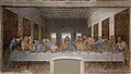 Image 28The Last Supper by Leonardo da Vinci, possibly one of the most famous and iconic examples of Italian art (from Culture of Italy)