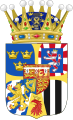 Arms of Queen Louise of Sweden as Crown Princess