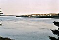 High tide at Deer Island Point.