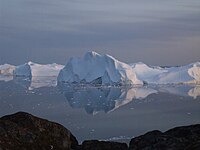 Icebergs géants du Fjord d'Ilulissat, classé au Patrimoine Mondial de l'UNESCO