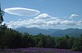 Núvol lenticular a New Hampshire