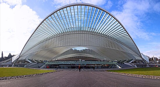 Liège-Guillemins railway station, Liège, Belgium (2009)