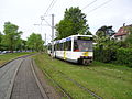 Tram alla stazione di De Haan