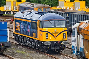 69001 at Tonbridge West Yard