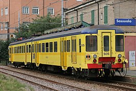 Stel 505 bij de ATCM in Italië