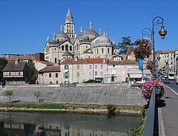 A folyó Périgueux-nél