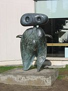 Personaxe (1997, orixinal de 1970), de Joan Miró, Fundación Miró.