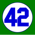 Jackie Robinson Ritirato il 15 aprile 1997 per tutte le franchigie