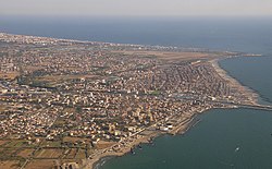 Fiumicino légifelvétele