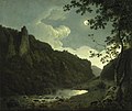 Dovedale by Moonlight de Joseph Wright of Derby