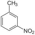 Structure de du m-nitrotoluène