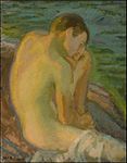 Pojke på stranden, 1917