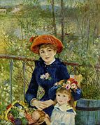 Renoir, Dos hermanas (En la terraza)