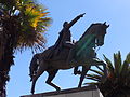 Statua raffigurante Antonio José de Sucre in Plaza del Estudiante, a La Paz.