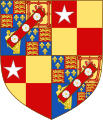 Arms of Beauclerk (Stuart), dukes of Saint-Albans, heirs to the de Vere lands