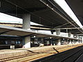 Gare de Charleroi-Central sous le ring R9 en 2012