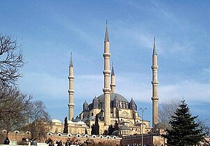 Selimiye Moskeen i Edirne, lavet af Mimar Sinan