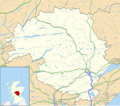 Bankfoot is located in Perth and Kinross