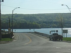 Quebec Route 289 at Pohénégamook