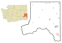 Location of Colton, Washington