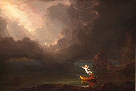 El viaje de la vida: Vejez (1842), de Thomas Cole, National Gallery of Art, Washington D.C.