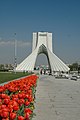 La Torre Azadi in Piazza Azadi