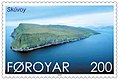 Stamp FR 373 of Postverk Føroya Issued: 22 May 2000 Photo: Per á Hædd