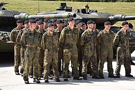 Flecktarn overalls for crews of tanks in 2018