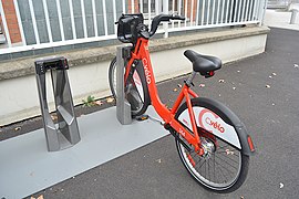 Vélo en libre service C.vélo.