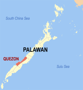 Mapa a pakabirukan ti Quezon