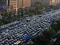 Image 29Road congestion is an issue in many major cities (pictured is Chang'an Avenue in Beijing). (from Car)