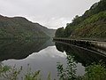 The A85 cantilevered over Loch Awe, Argyll and Bute