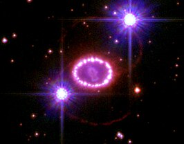 Supernovarest van SN 1987A