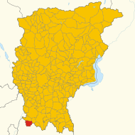 Arsagum (Provincia Bergomas): situs