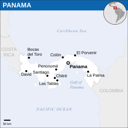 Lokasi Panama