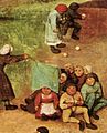 Image 1Detail from Children's Games by Pieter Bruegel the Elder (1560), showing Flemish girls playing popular games of the era (from Girls' toys and games)