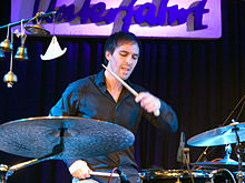 Thomas Strønen at Jazz Club Unterfahrt, Munich, 2010