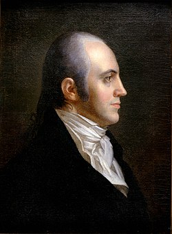 Aaron Burr. John Vanderlynin maalaama muotokuva vuodelta 1802.