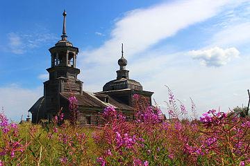 Monastère de Syria, église de bois Saint-Nicolas (1867)