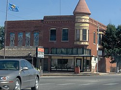 Amphlett Brothers Drug and Jewelry Store in Apache