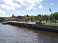 Vista de la ciudad y el río Tigre