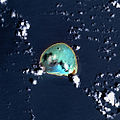 Satellite image of Kure Atoll