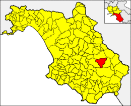 Monte San Giacomo – Mappa