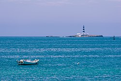 Lighthouse on Mudou Island in Baisha Township