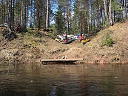 River camp, Andreapolsky District