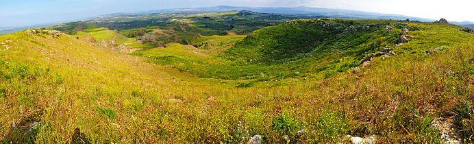 Panorama dal monte San Basilio