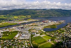 View of Orkanger