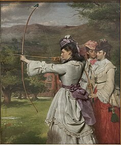 The Fair Toxophilites, 1872