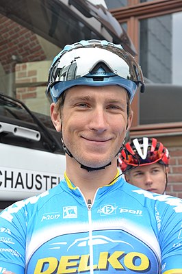 Šiškevičius tijdens de Ronde van Keulen in 2016